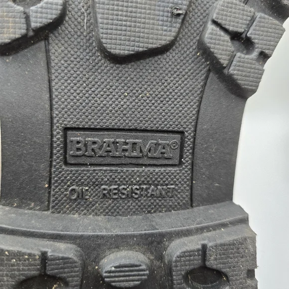 Brahma Bravo Brown Suede Keather Work Boots. Lace-Up Safety Ankle Boots. Mens10M - Picture 13 of 16